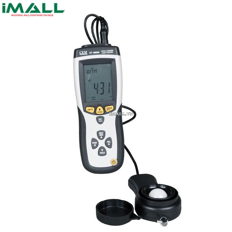 Thiết bị đo cường độ ánh sáng CEM DT-8809A (400,000 Lux)