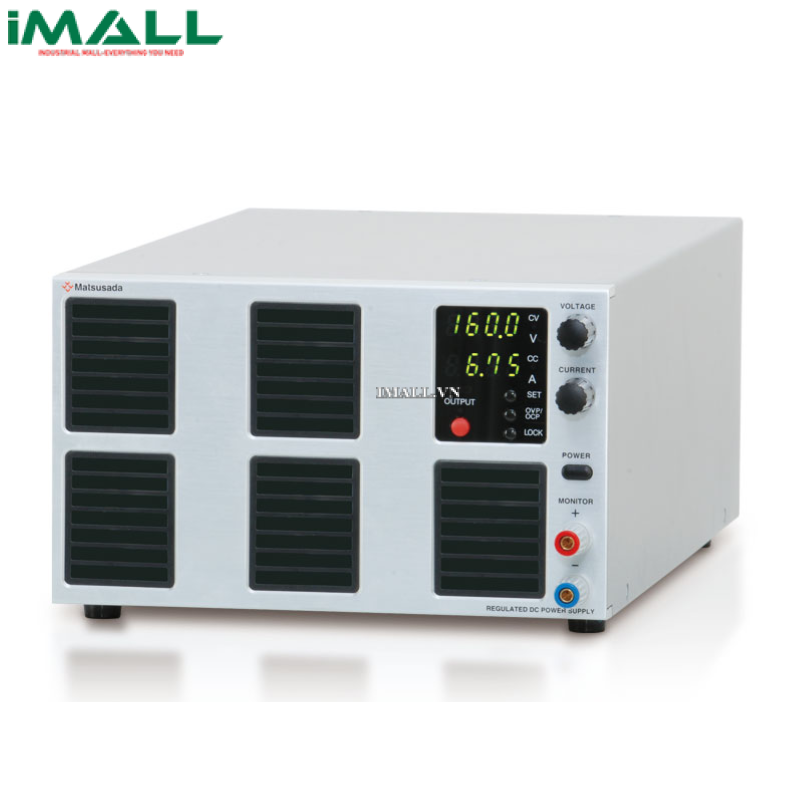 Nguồn lập trình DC Matsusada TB160V22A1080W (160V, 22A, 1080W)