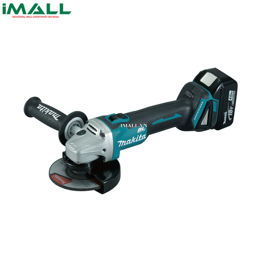 Máy mài góc dùng pin Makita DGA506RTE (125mm/công tắc trượt/BL) (18V)
