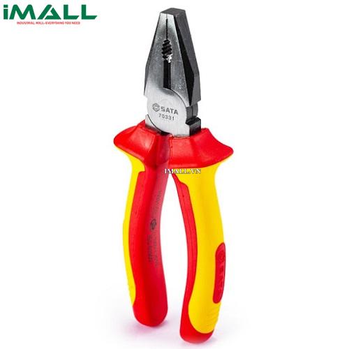 Kềm điện chuyên dùng 7in/175mm, cách điện 1000V Sata 70332