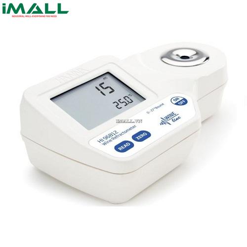 Khúc xạ kế phân tích độ ngọt trong rượu, nước trái cây HANNA HI96812 (0~28 °Baume)