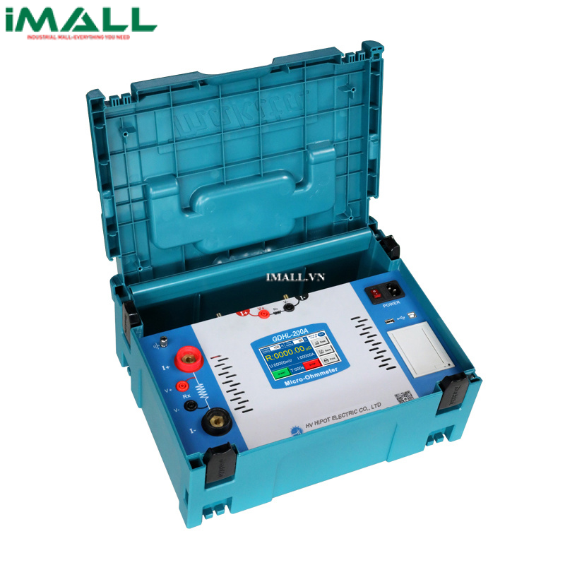Máy đo điện trở tiếp xúc HV HIPOT GDHL-200A (1-10000μΩ)