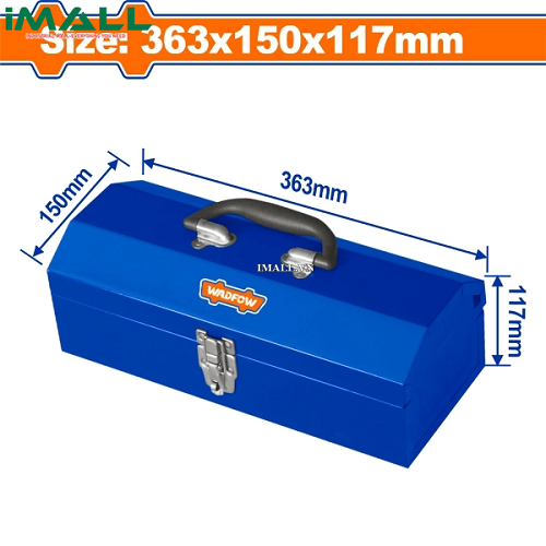 Hộp sắt đựng đồ nghề 363x150x117 mm Wadfow WTB8A11
