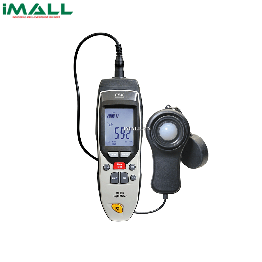 Thiết bị đo cường độ ánh sáng CEM DT-856 (400,000 Lux)
