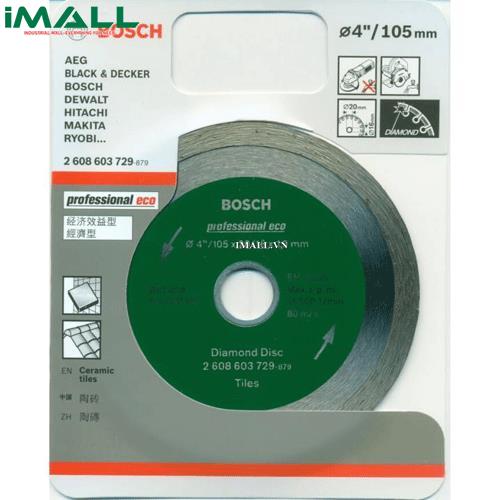 Đĩa Cắt Gạch Ướt BOSCH 2608603729 (105x20x7.0mm)