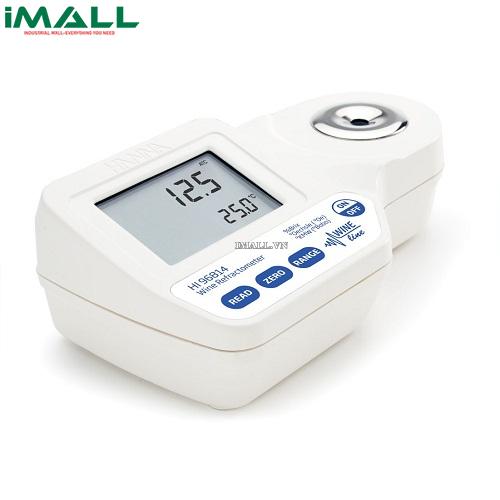 Khúc xạ kế phân tích độ ngọt trong rượu, nước trái cây HANNA HI96814 (0 to 50% Brix, 0-230° Oechsle; 0-42° KMW )