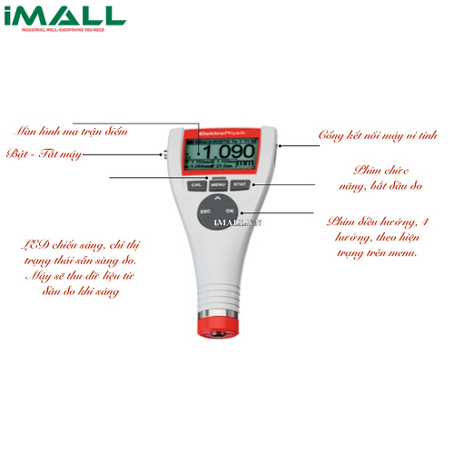 Máy đo độ dày lớp phủ ElektroPhysik 725F5