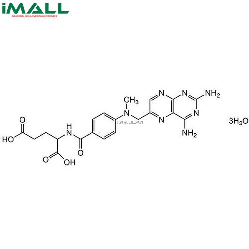 Hóa chất Methotrexate (C₂₀H₂₂N₈O₅ • 3H₂O, chai thủy tinh 100 mg) Merck 454126-100MG US1454126-100MG