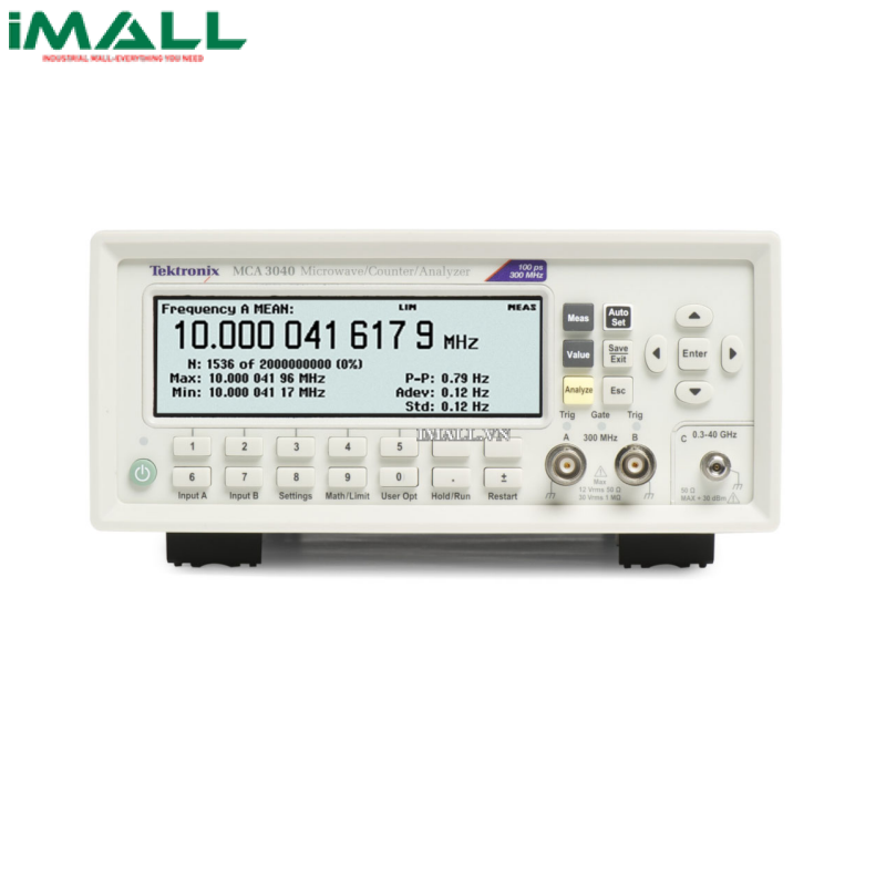 Máy đếm, phân tích tần Tektronix MCA3027 (27 GHz, 3CH)