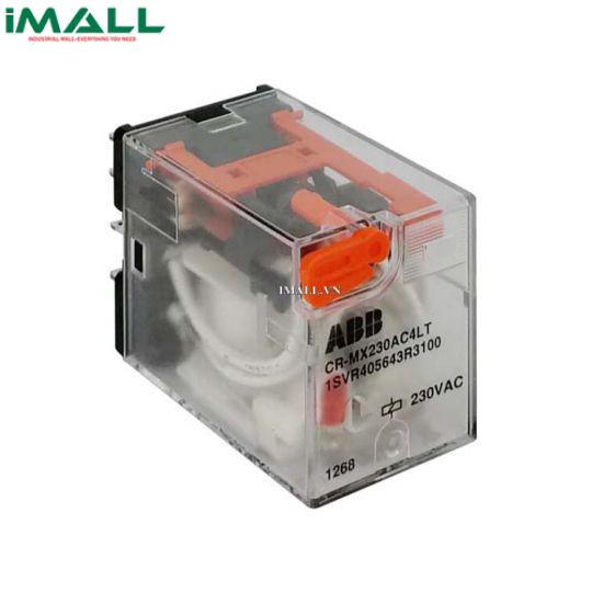 Rơ le trung gian ABB CR-MX230AC2LT (230VAC, 250V/7A, 1SVR405641R3100)