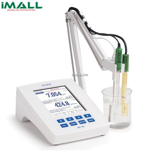 Máy Đo pH/ORP Và EC/TDS/Độ Mặn/Trở Kháng Để Bàn HANNA HI5521