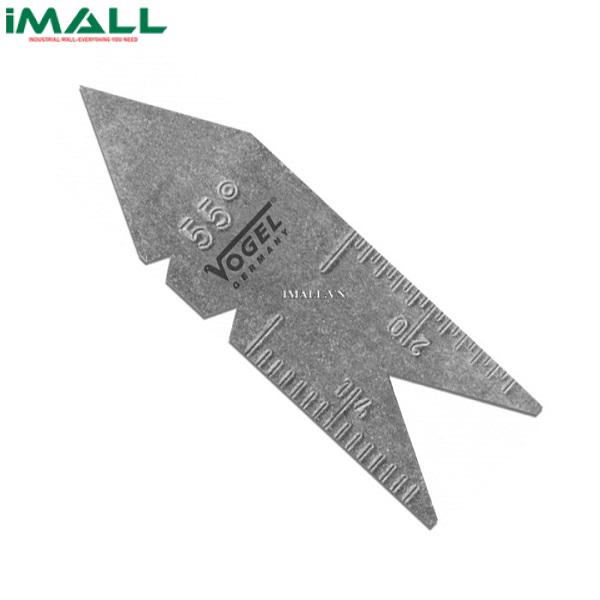 Tấm thép chuẩn đo góc có vạch chia VOGEL 472001