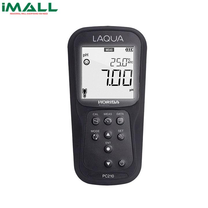 Máy đo pH /ORP/EC/TDS/điện trở/độ mặn cầm tay HORIBA PC210 (Chưa bao gồm điện cực)