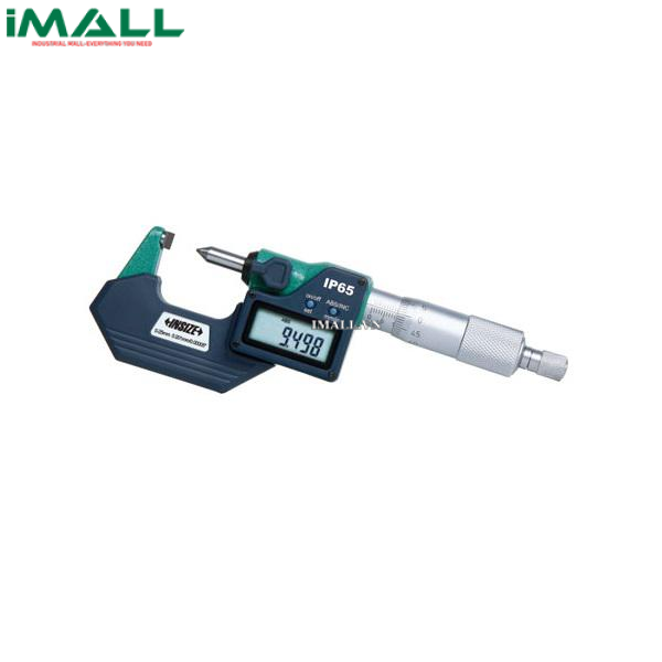 Panme đo chiều cao mép gấp điện tử INSIZE 3566-75BA (50-75mm/0-1", 0.001mm)