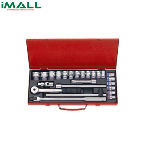 Bộ tuýp 24 chi tiết hệ mét Kingtony 4026MR04 (1/2")