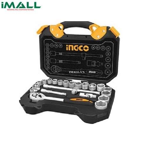Bộ tuýp (1/2") 25 chi tiết INGCO HKTS12251 (10~32mm)