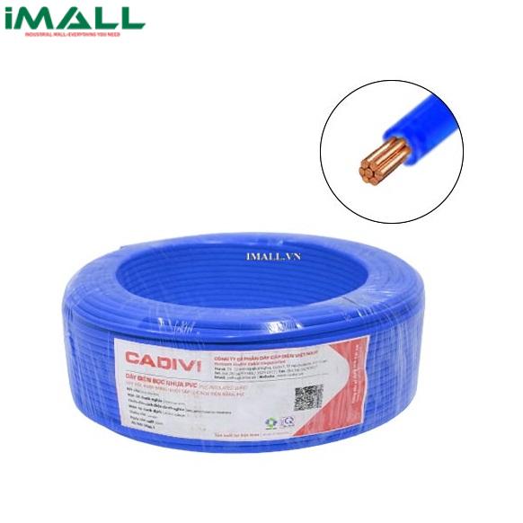 Dây điện đôi Cadivi VCmo 2×4 mm2 (Xanh) – 300/500V