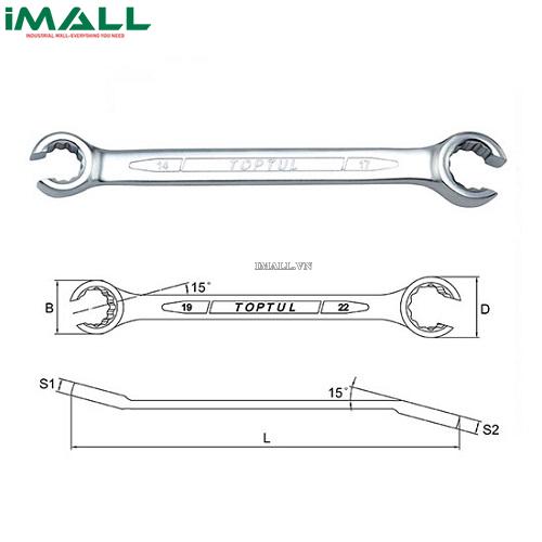 Cờ lê đầu mở 36x41mm TOPTUL AEEA3641