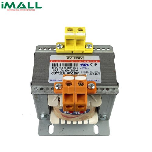 Biến áp cách ly 380V/110V-220V 300VA (1.5A) Fushin BTA2-1P-1.5A(38/22)