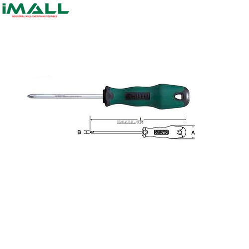 Tuốc nơ vít bake loại T SATA 63515 (366.3mm, #2x250mm)