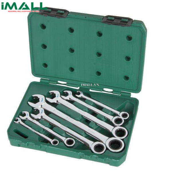 Bộ cờ lê vòng miệng tự động 7 chi tiết (8~21 mm) SATA 09054