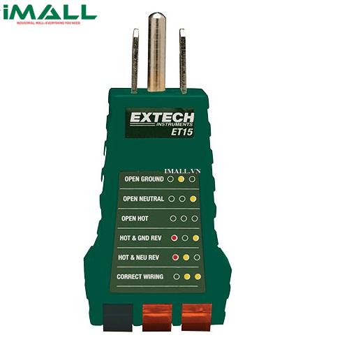 Thiết bị kiểm tra ổ cắm điện EXTECH ET15