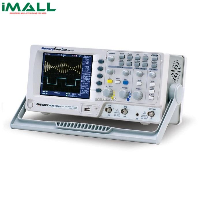 Máy hiện sóng số GW Instek GDS-1152A-U (150Mhz, 1 Gsa/s, 2 kênh)