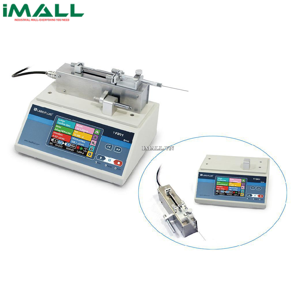 Bơm tiêm trong phòng thí nghiệm Leadfluid TFD01-01 (5μL-1000μL, 1 kênh)