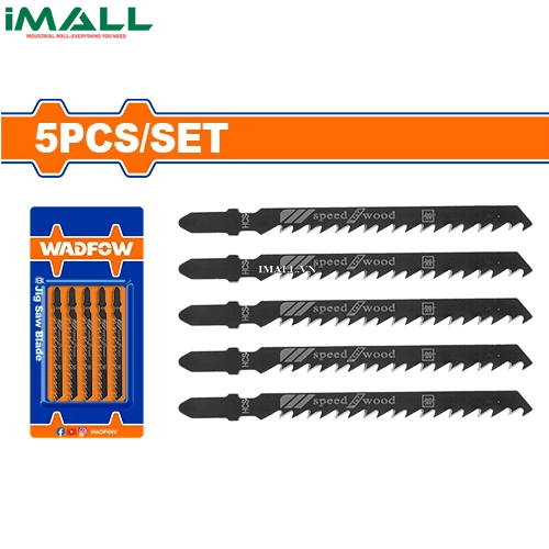 Bộ 6 lưỡi cưa lọng cắt nhanh (cưa gỗ) Wadfow WJB144D