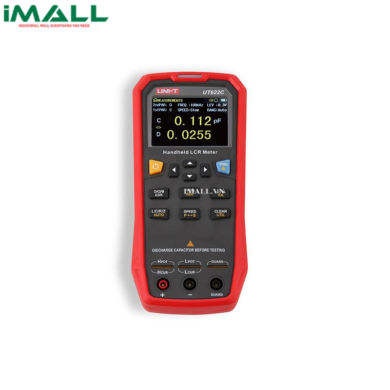 UNI-T UT622C Handheld LCR Meter (100Khz, 99.999H, 99.999mF, 9.9999MΩ)