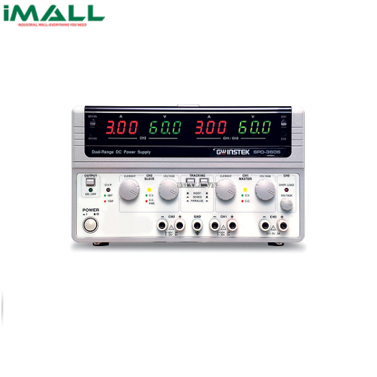 Nguồn DC 3 kênh 2 khoảng GW instek SPD-3606 (60V, 6A, 3CH)