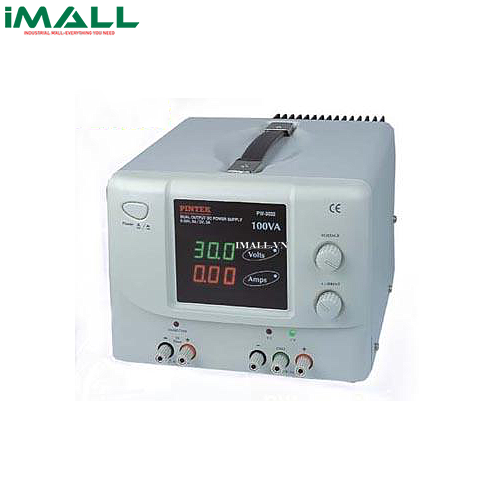 Nguồn một chiều DC PINTEK PW-3032 (0-30V/3A, 5V/3A FIX, 1CH)