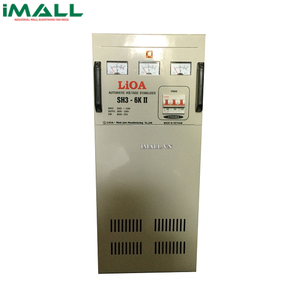 Ổn áp 3 pha khô Lioa SH3 6KII 6KVA (Dải điện áp đầu vào 260V - 430V)