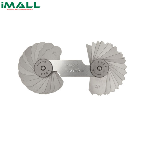 Bộ dưỡng đo bán kính Mitutoyo 186-106 (7.5-15mm/32 lá)