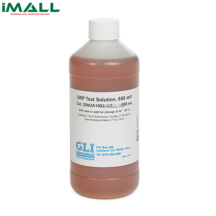 Dung dịch chuẩn ORP HACH 25M2A1002-115 (600 mV, 500 mL)