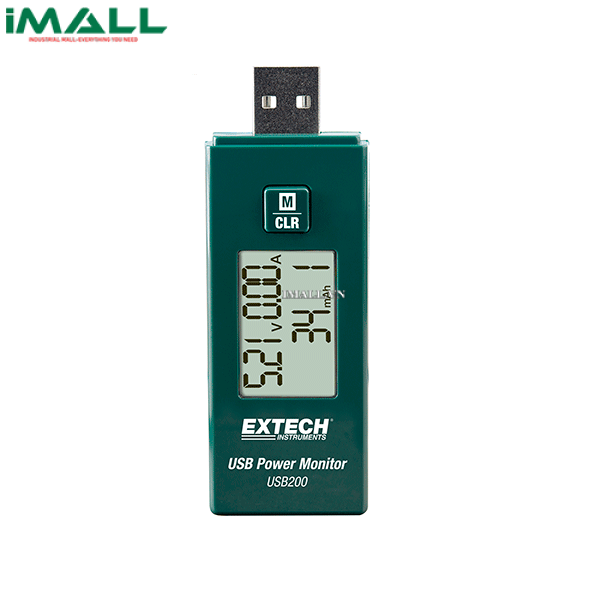 Thiết bị giám sát công suất dùng cho sạc dự phòng Extech USB200