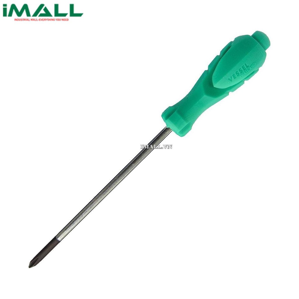 Tô vít 4 cạnh cán nhựa mềm Vessel 590 (No.00x75mm)