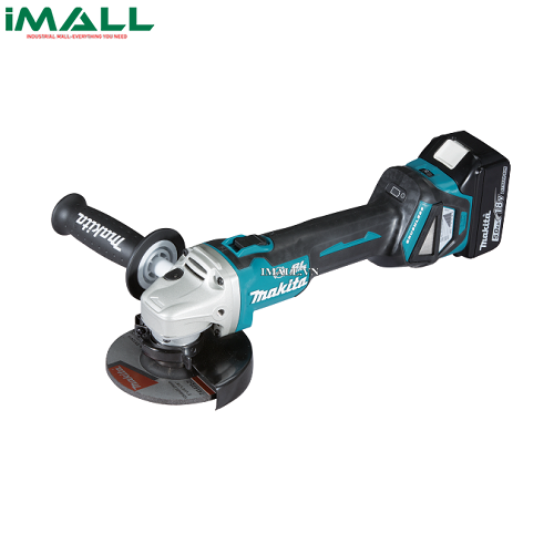 Máy mài góc dùng pin Makita DGA514RTE (125mm/công tắc trượt/AWS/BL) (18V)