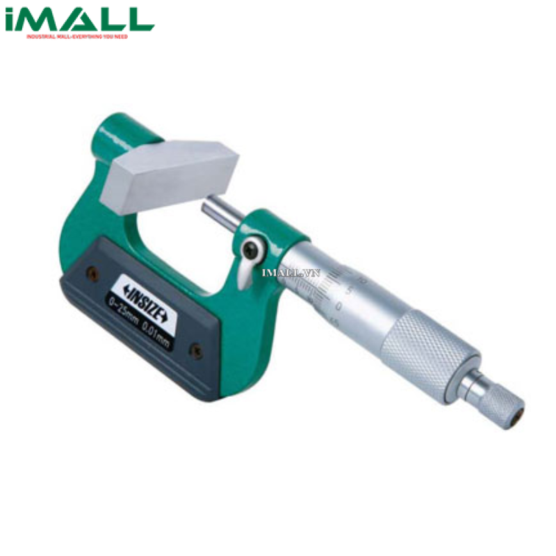 Panme cơ khí đầu đo rộng INSIZE 3234-50A (25-50mm; 0.01mm)