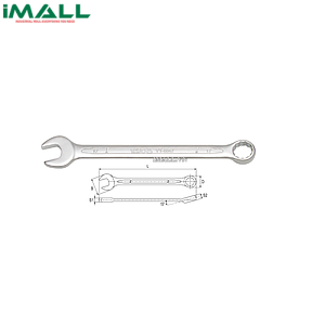 Cờ lê vòng miệng hệ inch Yato YT-4878 (3/4")