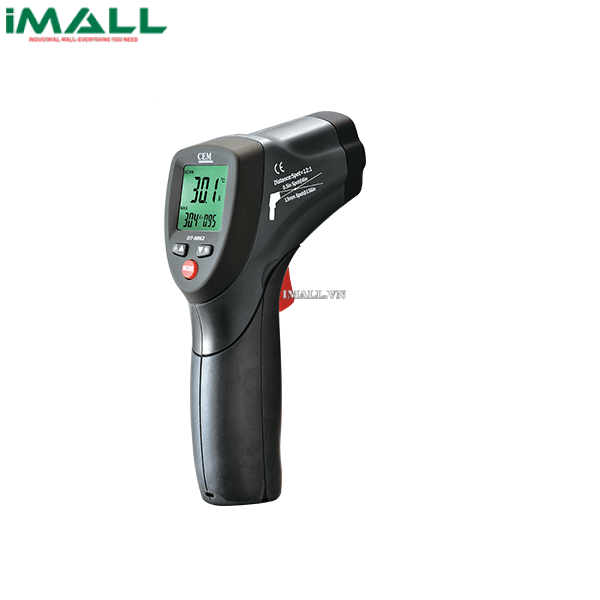 Máy đo nhiệt độ bằng hồng ngoại CEM DT-8862C (-50℃~650ºC, 12:1)