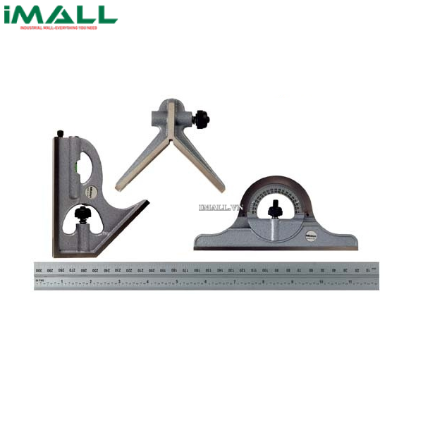 Bộ thước đo góc vạn năng Mitutoyo 180-907U (300mm)