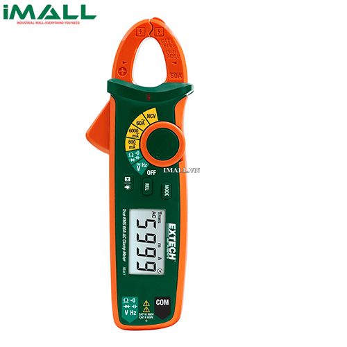 Ampe kìm AC EXTECH MA61 (60A, True RMS)
