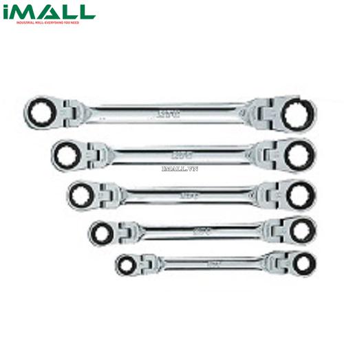 Bộ cờ lê 2 đầu tròng tự động KTC TMR1S05 (5 chi tiết, loại ngắn)