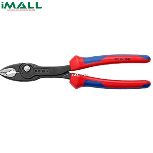 Kìm TwinGrip Mở Ốc Gỉ Sét Ø 4-22mm Tay cầm nhựa êm KNIPEX 82 02 200