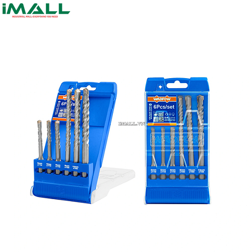 Bộ 6 Mũi khoan bê tông đuôi gài Wadfow WHD6B06