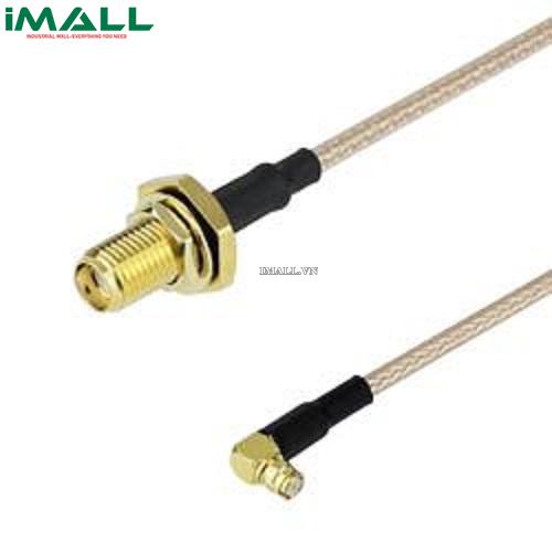 Cáp SMA Female Bulkhead - RA SMP Female Fairview FMC1221315 (RG-316 Coax; 3 GHz )