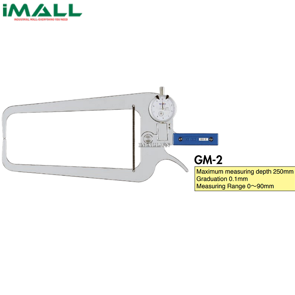 Compa đồng hồ đo ngoài TECLOCK GM-2 (0～90mm/0.1mm)