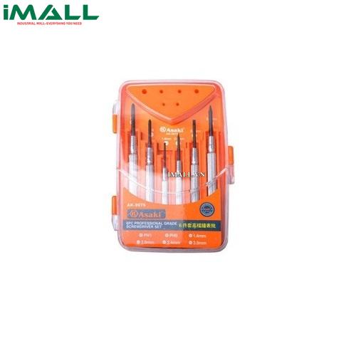 Bộ vít sửa đồng hồ 6 chi tiết Asaki AK-9076