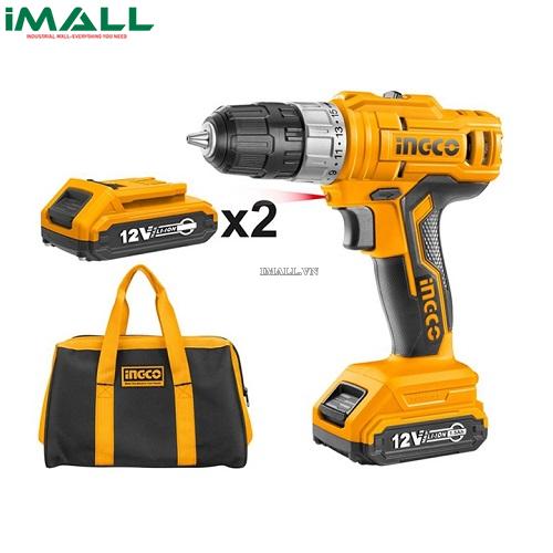 Máy khoan vặn vít dùng pin INGCO CDLI1222 (12V)